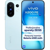 Telefony komórkowe - Vivo X200 FE 5G 12/512GB Niebieski - miniaturka - grafika 1