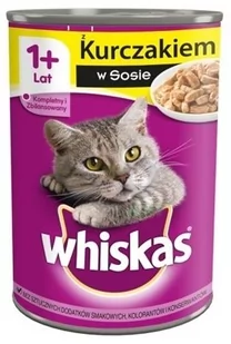 Whiskas Kurczak W Sosie 400G - Suplementy i witaminy dla kotów - miniaturka - grafika 1