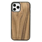 Etui i futerały do telefonów - Bewood Drewniane etui iPhone 12 / 12 Pro ORZECH AMERYKAŃSKI - miniaturka - grafika 1