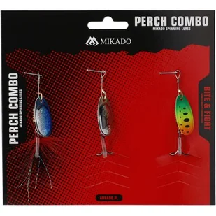 Zestaw błystek MIKADO PMB-OBL-PERCH Perch - Przynęty - miniaturka - grafika 1
