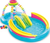 Place zabaw - Intex Plac zabaw dmuchany Tęczowy Intex 56137 - miniaturka - grafika 1