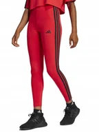 Legginsy - LEGGINSY GETRY ADIDAS Essentials 3-Stripes JE0078 bawełniane czerwone S - miniaturka - grafika 1