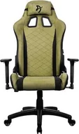 Fotele gamingowe - Fotel Arozzi Arozzi Soft Fabric Gaming Chair Avanti SoftFabric Moss Green - miniaturka - grafika 1