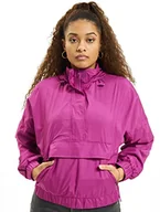 Kurtki damskie - Urban Classics Damska wiatrówka lekka kurtka damska z panelem Pull-Over Jacket, fioletowy (Viola 01725), M - miniaturka - grafika 1