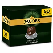 Kawa w kapsułkach i saszetkach - Kapsułki do Nespresso Jacobs Espresso 10 intenso 50 szt. - miniaturka - grafika 1