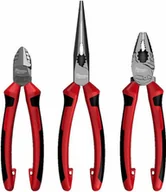 Kombinerki i obcęgi - Milwaukee MILWAUKEE SZCZYPCE ZESTAW 3szt. UNIWERSALNE 180mm, BOCZNE 160mm, DŁUGIE 205mm - miniaturka - grafika 1