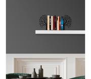 Dekoracje domu - Podpórka do książek 22x44 cm czarna - miniaturka - grafika 1