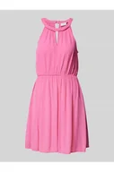 Sukienki - Sukienka mini z wiązaniem na szyi model VIMESA - Vila - miniaturka - grafika 1
