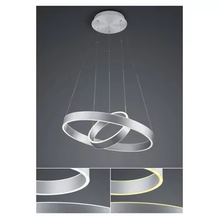 B-Leuchten Delta lampa wisząca LED CCT alu - Lampy sufitowe - miniaturka - grafika 1