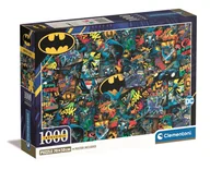 Puzzle - Clementoni, Puzzle, Compact Box, Batman, 1000 el. - miniaturka - grafika 1