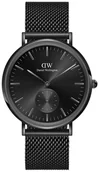 Zegarki męskie - Zegarek Daniel Wellington DW00100714 Classic Multi-Eye Ashfield Onyx 40mm - miniaturka - grafika 1