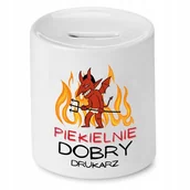 Skarbonki - Dla Neurologa Skarbonka na Urodziny na Prezent z Nadrukiem ze Zdjęciem + Opakowanie na prezent (wzór 02) - miniaturka - grafika 1