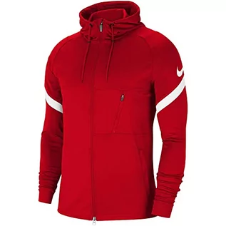 Kurtki męskie - Nike Męska kurtka z zamkiem błyskawicznym, University Red/White/White, XL - grafika 1