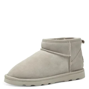 s.Oliver Damskie buty ze skóry z podszewką, Light Taupe, 39 EU - Moda i Uroda OUTLET - miniaturka - grafika 1