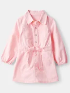 Sukienki - OshKosh Sukienka dżinsowa w kolorze jasnoróżowym - miniaturka - grafika 1