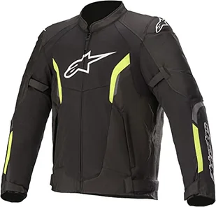 Alpinestars Męska kurtka Ast V2 Air Jacket Black/Fluo Yellow Jacket - Odzież motocyklowa - miniaturka - grafika 1