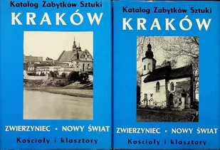 Katalog zabytków sztuki Kraków Zwierzyniec -Nowy Świat Tom 1 i 2 - Książki o kulturze i sztuce - miniaturka - grafika 1