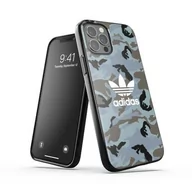 Etui i futerały do telefonów - Adidas OR SnapCase Camo iPhone 12/12 Pro niebiesko/czarny 43702 - miniaturka - grafika 1