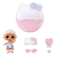 Lalki dla dziewczynek - L.O.L. Surprise Loves Hello Kitty Tot - Crystal Cutie Mga Entertainment - miniaturka - grafika 1