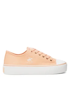 Beverly Hills Polo Club Trampki W-BHPC027M Pomarańczowy - Trampki damskie - miniaturka - grafika 1