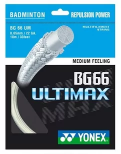 Naciąg do badmintona BG66 ULTIMAX - Badminton - miniaturka - grafika 1