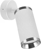 Lampy sufitowe - Reflektor sufitowy biały chrom FRIDA 1xGU10 - miniaturka - grafika 1