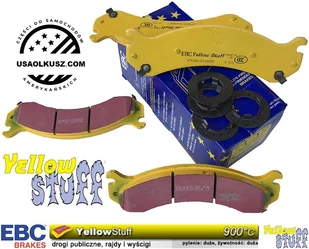 Przednie klocki hamulcowe EBC YellowStuff Chevrolet Suburban 2500 2000-2013 - Klocki hamulcowe - miniaturka - grafika 2