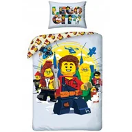 Pościel dla dzieci - Pościel 140x200 Lego City – bawełna - miniaturka - grafika 1
