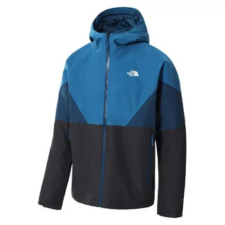 Kurtki i kamizelki sportowe męskie - Kurtka The North Face Lightning 0A55B35E61 - niebiesko-szara - grafika 1