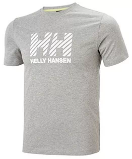 Koszulki męskie - Helly Hansen Helly-Hansen Active T-Shirt męski, szary melanż, XXL 53428 - grafika 1