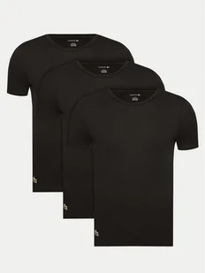 Lacoste Komplet 3 t-shirtów TH9007 Czarny Slim Fit - Koszulki męskie - miniaturka - grafika 1