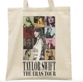 Torby i wózki na zakupy - Torba BAWEŁNIANA Z NADRUKIEM EKO Shopperbag Torba TAYLOR SWIFT ERAS TOUR #5 - miniaturka - grafika 1