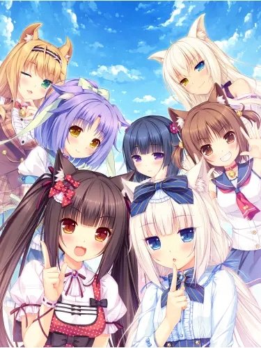 Plakat Anime Manga Nekopara np_026 A1+ (custom)
