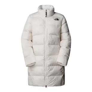 Kurtka The North Face parka Saikuru 0A89JEQLI1 - biała - Kurtki i kamizelki sportowe damskie - miniaturka - grafika 1