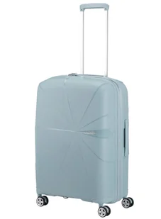 Walizka średnia American Tourister StarVibe EXP - azzurro speckles - Walizki - miniaturka - grafika 1