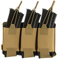 Odzież taktyczna i umundurowanie - Ładownica elastyczna M-Tac na trzy magazynki karabinowe - Coyote (10145105) - miniaturka - grafika 1