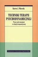 Psychologia - Techniki terapii psychodynamicznej - Maroda Karen J. - miniaturka - grafika 1
