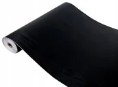 Tapety - Samoprzylepna Okleina Meblowa Drewno Czarne Matowe Na Meble Regał 45x100 - miniaturka - grafika 1