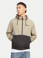 Kurtki męskie - Jack & Jones Kurtka przejściowa Rush Hood 12200208 Brązowy Regular Fit - miniaturka - grafika 1