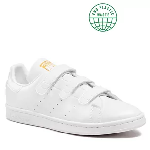 Sneakersy adidas Stan Smith Cf FX5508 Ftwwht/Ftwwht/Goldmt - Półbuty męskie - miniaturka - grafika 1