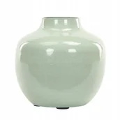 Wazony i flakony - WAZON TURKUSOWY metalowy śr. 9cm - miniaturka - grafika 1