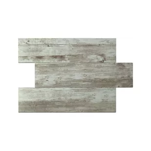 Panel ścienny samoprzylepny dekoracyjny PCV White Wood Fllow - Panele ścienne i boazeria - miniaturka - grafika 1