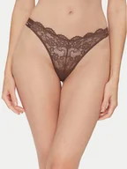 Majtki damskie - Guess Stringi O4YE01 PZ01C Brązowy - miniaturka - grafika 1