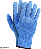 Rękawice robocze - RJ-FOOD - Rękawice ochronne dziane z włókna rdzeniowego zakończone ściągaczem bezszwowe bardzo dobra zręczność i wysoki komfort użytkowani 7 - miniaturka - grafika 1