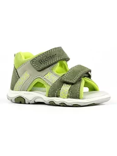 Buciki dla niemowląt - Richter Shoes Sandały w kolorze zielono-oliwkowym - grafika 1
