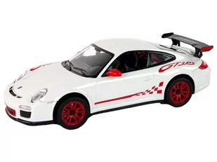 Auto R/C Porsche 911 GT3 RS 1:14 Rastar Białe - Samochody i pojazdy dla dzieci - miniaturka - grafika 2