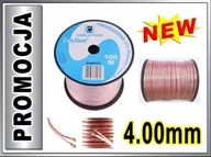 Kable - KAB0361 Kabel głośnikowy CCA 2x4.00mm CABLETECH 1m - miniaturka - grafika 1