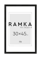 Ramki na zdjęcia - Ramka na zdjęcia 30x45 cm Czarna - miniaturka - grafika 1