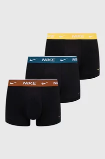 Majtki męskie - Nike bokserki 3-pack męskie kolor bordowy - grafika 1