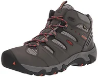 Buty trekkingowe męskie - KEEN Męskie buty turystyczne Koven Mid Height, Cegła opalana magnesem, 9 - miniaturka - grafika 1